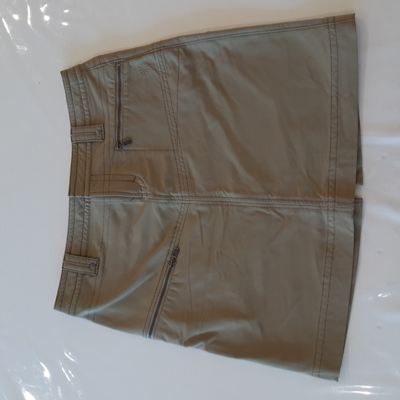 EUC Athleta Skirt Dark Khaki Sz 4 - Picture 1 of 5